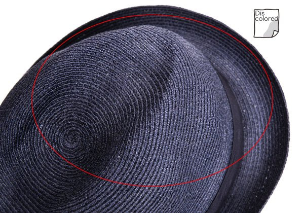 Borsalino Hemp Hat Navy Size 61