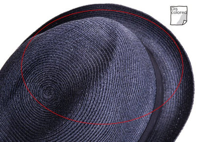 Borsalino Hemp Hat Navy Size 61