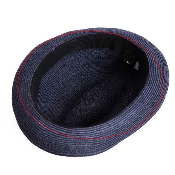 Borsalino Hemp Hat Navy Size 61