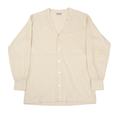 COMME des GARCONS HOMME Cotton Cardigan Ivory Size L