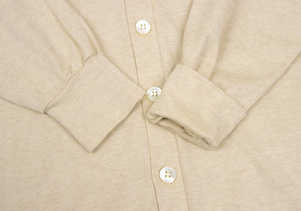 COMME des GARCONS HOMME Cotton Cardigan Ivory Size L