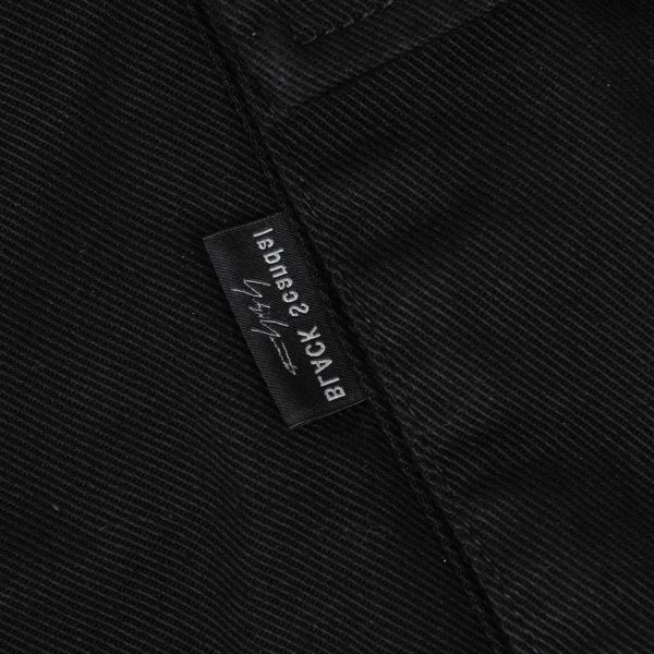 BLACK Scandal Yohji Yamamoto 25SS Cotton Work Black Size 1