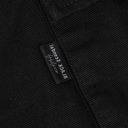 BLACK Scandal Yohji Yamamoto 25SS Cotton Work Black Size 1