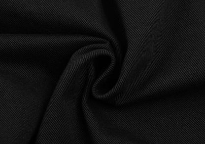 BLACK Scandal Yohji Yamamoto 25SS Cotton Work Black Size 1
