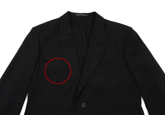 Yohji Yamamoto POUR HOMME 25SS Jacket Black Size 2