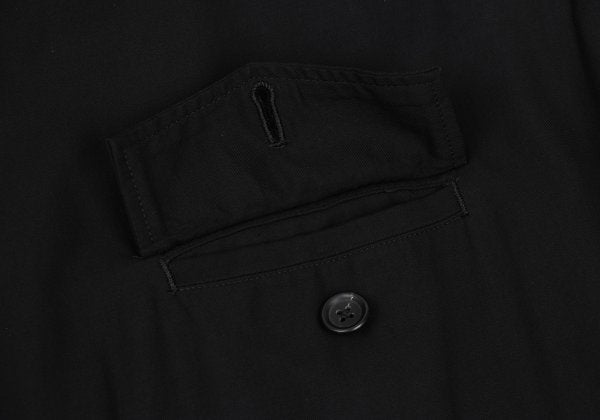 Yohji Yamamoto POUR HOMME 23SS Back Jacket Black Size 2