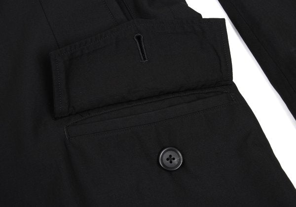 Yohji Yamamoto POUR HOMME 23SS Back Jacket Black Size 2