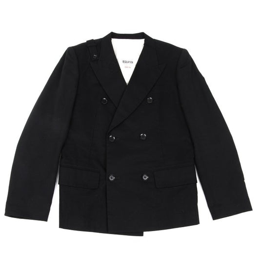 REGULATION Yohji Yamamoto MEN Cotton Jacket Black Size 3