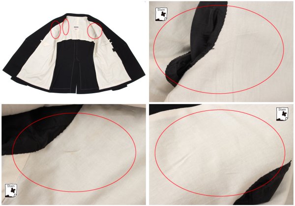 REGULATION Yohji Yamamoto MEN Cotton Jacket Black Size 3
