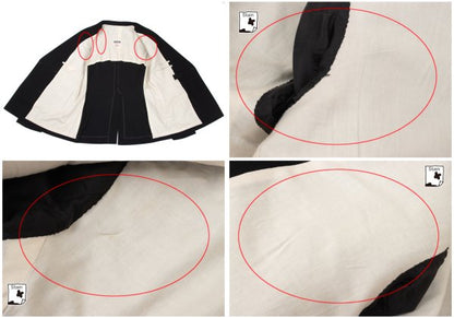 REGULATION Yohji Yamamoto MEN Cotton Jacket Black Size 3