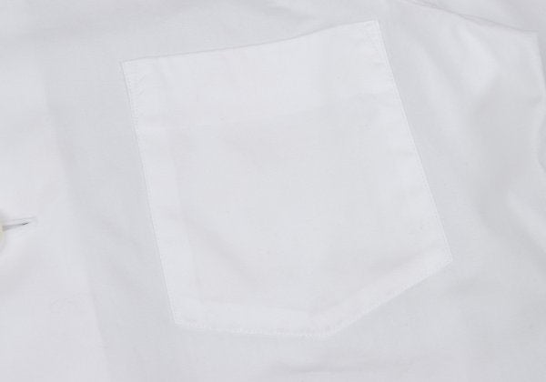 COMME des GARCONS Big Button Round Shirt White Size XS