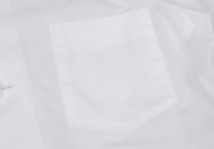 COMME des GARCONS Big Button Round Shirt White Size XS