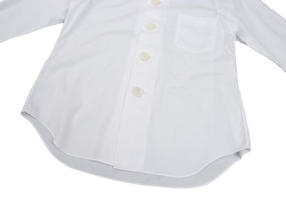 COMME des GARCONS Big Button Round Shirt White Size XS