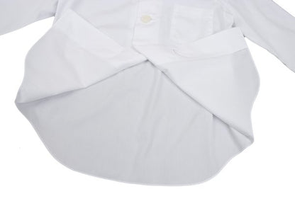COMME des GARCONS Big Button Round Shirt White Size XS