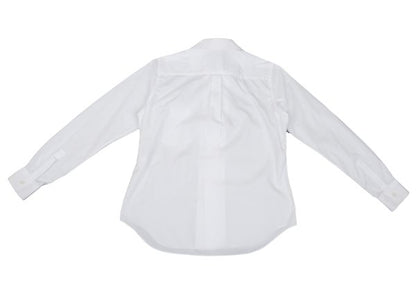 COMME des GARCONS Big Button Round Shirt White Size XS