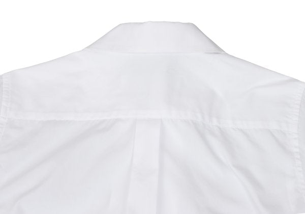 COMME des GARCONS Big Button Round Shirt White Size XS
