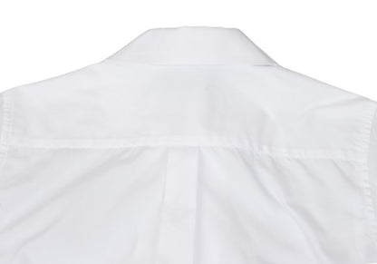 COMME des GARCONS Big Button Round Shirt White Size XS