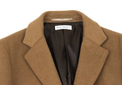 BEAUTY & YOUTH TUNITED ARROWS Wool Blend Coat Brown Size M