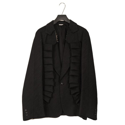 COMME des GARCONS HOMME PLUS 25SS Raw Jacket Black Size L