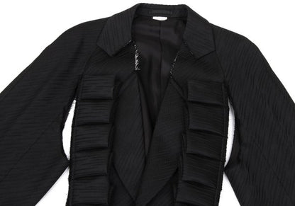 COMME des GARCONS HOMME PLUS 25SS Raw Jacket Black Size L