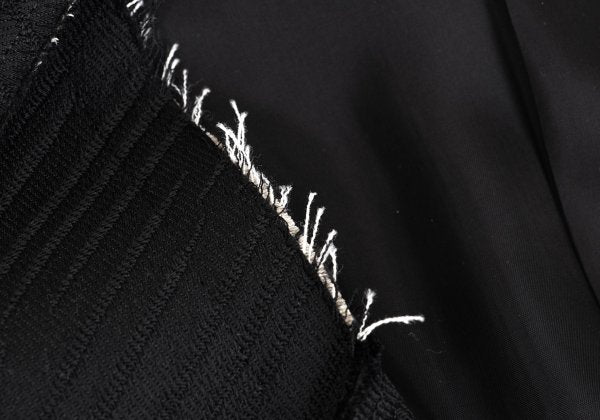COMME des GARCONS HOMME PLUS 25SS Raw Jacket Black Size L