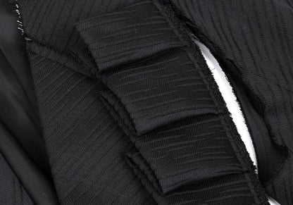 COMME des GARCONS HOMME PLUS 25SS Raw Jacket Black Size L