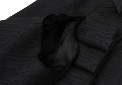 COMME des GARCONS HOMME PLUS 25SS Raw Jacket Black Size L