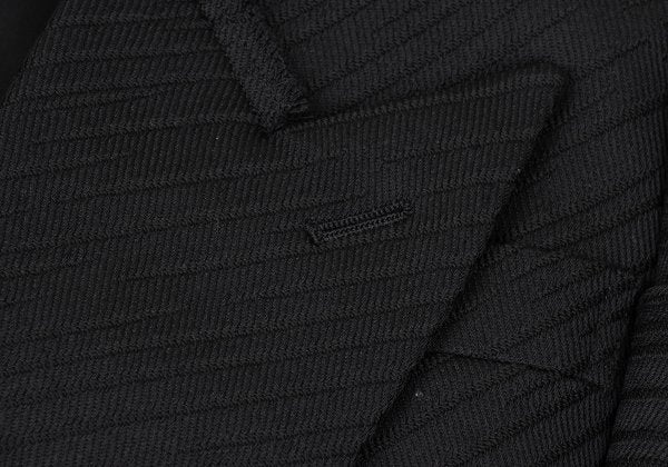 COMME des GARCONS HOMME PLUS 25SS Raw Jacket Black Size L