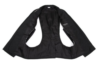 COMME des GARCONS HOMME PLUS 25SS Raw Jacket Black Size L