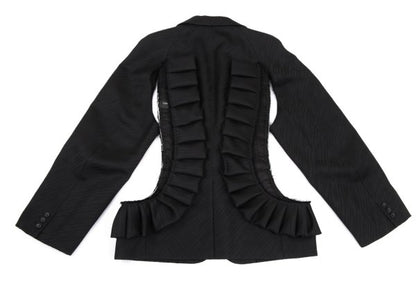 COMME des GARCONS HOMME PLUS 25SS Raw Jacket Black Size L