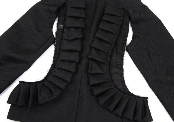 COMME des GARCONS HOMME PLUS 25SS Raw Jacket Black Size L