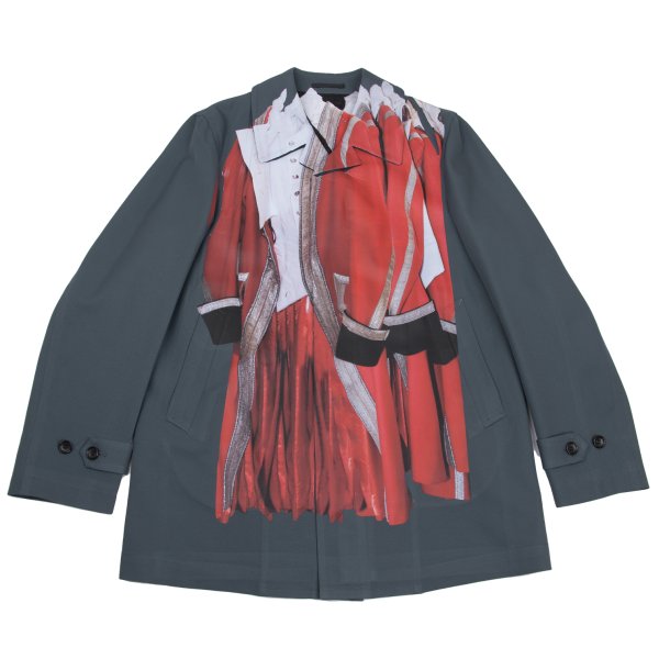 COMME des GARCONS HOMME PLUS 24SS Transfer Coat Blue Size L