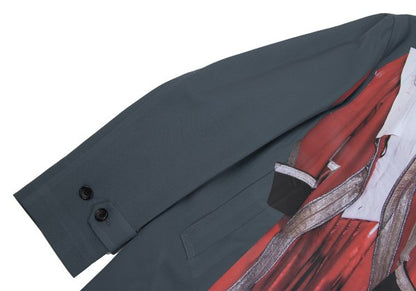 COMME des GARCONS HOMME PLUS 24SS Transfer Coat Blue Size L