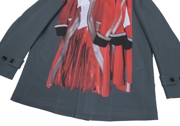 COMME des GARCONS HOMME PLUS 24SS Transfer Coat Blue Size L