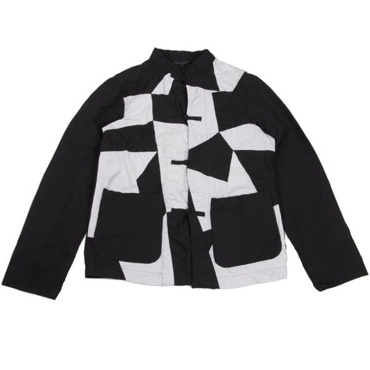 BLACK COMME des GARCONS 25SS Bi-Color Jacket Black Size L