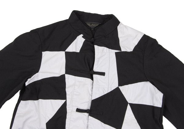 BLACK COMME des GARCONS 25SS Bi-Color Jacket Black Size L