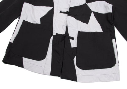 BLACK COMME des GARCONS 25SS Bi-Color Jacket Black Size L