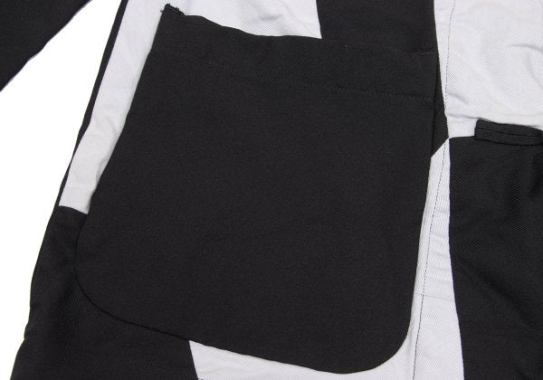 BLACK COMME des GARCONS 25SS Bi-Color Jacket Black Size L