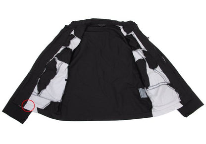 BLACK COMME des GARCONS 25SS Bi-Color Jacket Black Size L