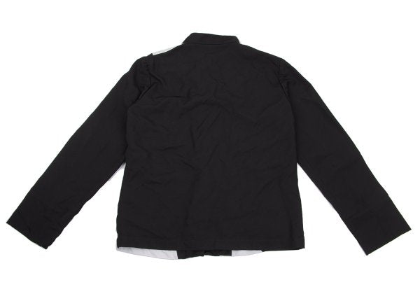 BLACK COMME des GARCONS 25SS Bi-Color Jacket Black Size L