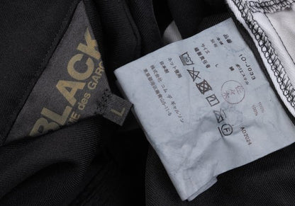 BLACK COMME des GARCONS 25SS Bi-Color Jacket Black Size L