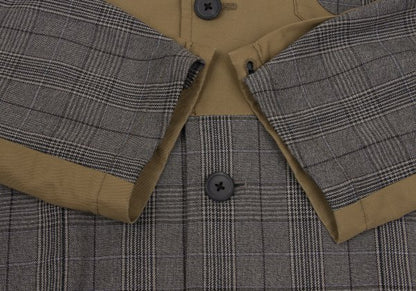 Paul smith RED EAR Glen Check Mixed Material Jacket Size L