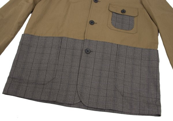 Paul smith RED EAR Glen Check Mixed Material Jacket Size L