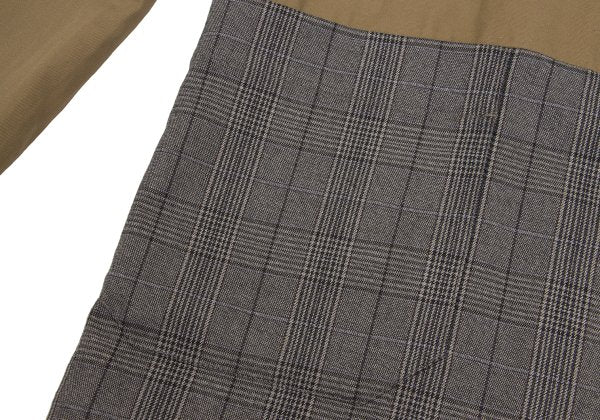 Paul smith RED EAR Glen Check Mixed Material Jacket Size L