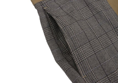 Paul smith RED EAR Cotton Linen Glen Beige Gray Pants Size XL
