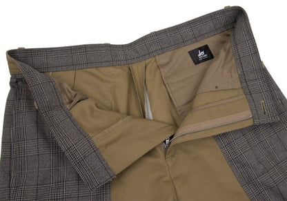 Paul smith RED EAR Cotton Linen Glen Beige Gray Pants Size XL