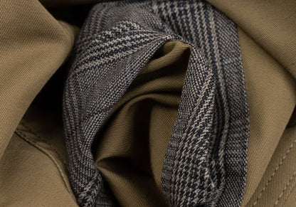 Paul smith RED EAR Cotton Linen Glen Beige Gray Pants Size XL