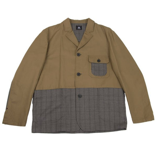 Paul smith RED EAR Glen Check Mixed Jacket Beige Size L