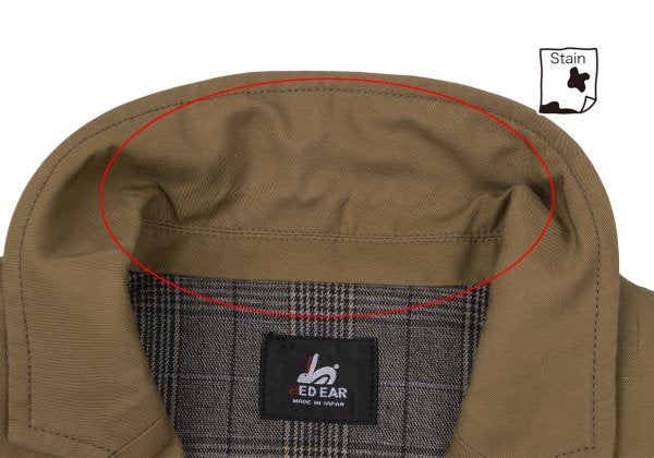 Paul smith RED EAR Glen Check Mixed Jacket Beige Size L