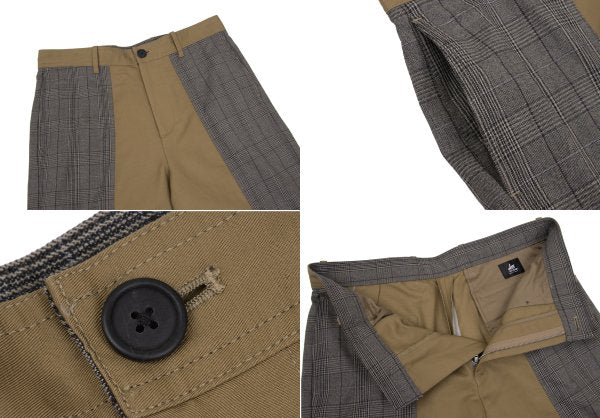 Paul smith RED EAR Glen Check Mixed Jacket Beige Size L